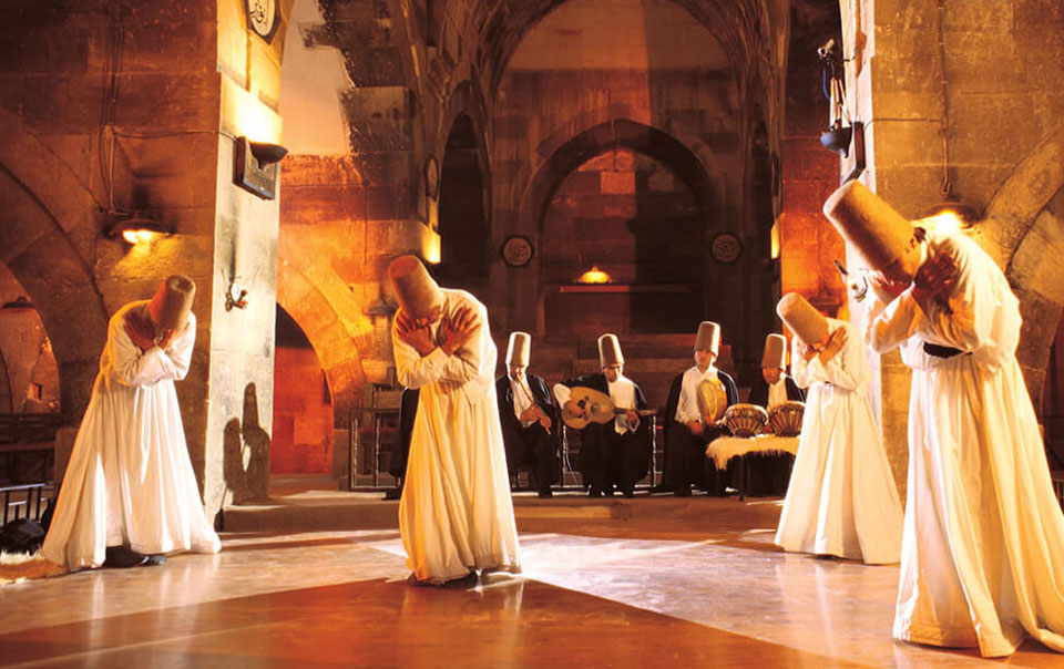 Шоу дервишей в Каппадокии
