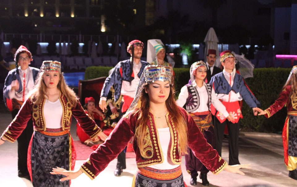 турецкая ночь в Каппадокии